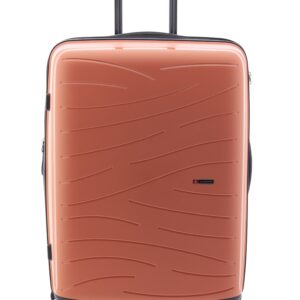 GLADIATOR MALETA POLIPROPILENO 60 CM  4 RUEDAS, DOBLE RUEDA NARANJA